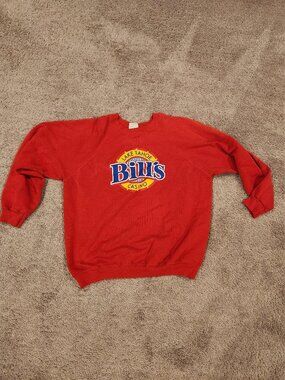 Bill's Hotel & Casino Lake Tahoe Sweatshirt Size XL Vintage